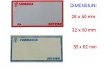 etichete autocolante dreptunghiulare personalizate